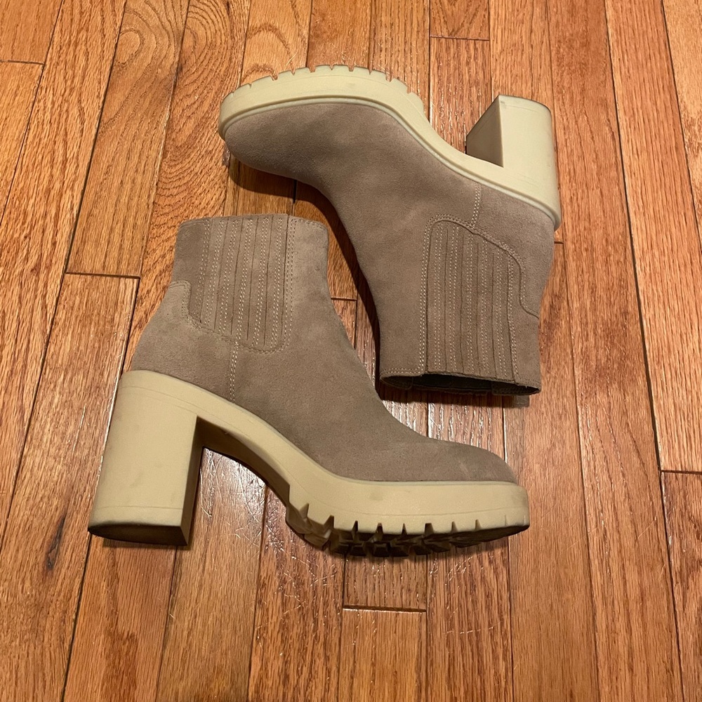 Dolce Vita Caster H2o Waterproof Block Heel Bootie - image 1